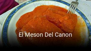 El Meson Del Canon plan de apertura