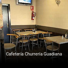 Cafetería Churrería Guadiana horario comercial