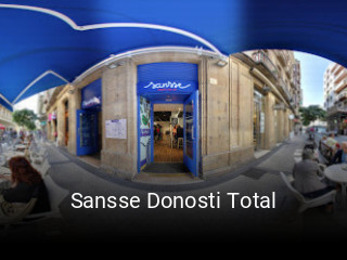 Sansse Donosti Total horario de apertura