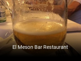 El Meson Bar Restaurant horario de apertura