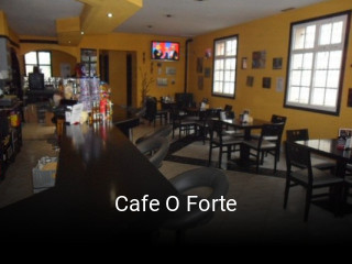 Cafe O Forte plan de apertura