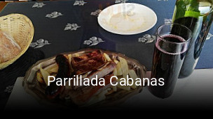 Parrillada Cabanas horario de apertura