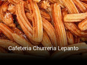 Cafeteria Churreria Lepanto plan de apertura