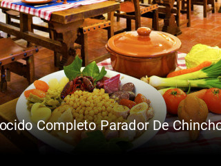 Cocido Completo Parador De Chinchon abrir