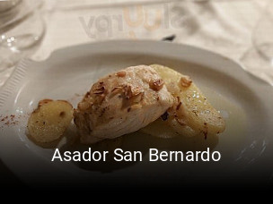 Asador San Bernardo plan de apertura