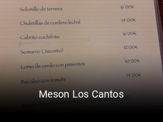 Meson Los Cantos abrir