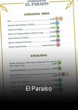 El Paraíso horario de apertura