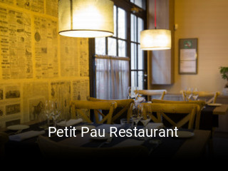 Petit Pau Restaurant abrir