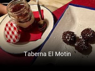 Taberna El Motin horario de apertura