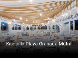 Kisquilla Playa Granada Motril plan de apertura