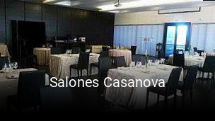 Salones Casanova plan de apertura