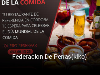 Federacion De Penas(kiko) plan de apertura