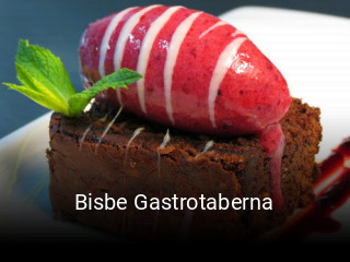 Bisbe Gastrotaberna horario de apertura