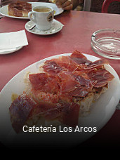 Cafetería Los Arcos plan de apertura