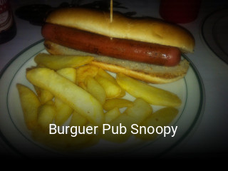 Burguer Pub Snoopy horario comercial