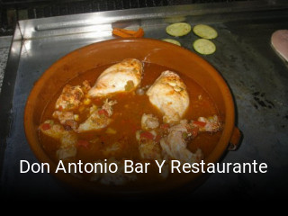 Don Antonio Bar Y Restaurante abrir