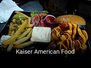 Kaiser American Food abrir