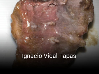 Ignacio Vidal Tapas abrir