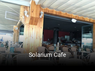 Solarium Cafe horario de apertura