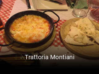 Trattoria Montiani plan de apertura