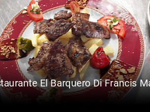 Restaurante El Barquero Di Francis Maria Ruiz Andujar plan de apertura