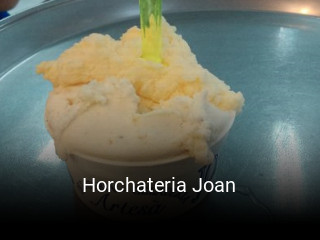 Horchateria Joan horario de apertura