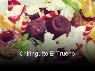 Chiringuito El Trueno horario comercial