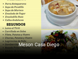 Meson Casa Diego abrir