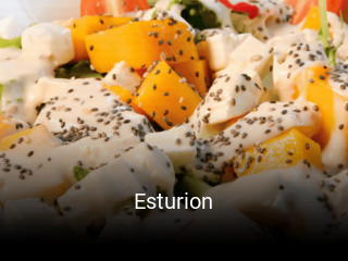 Esturion horario de apertura