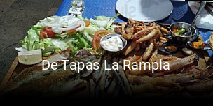 De Tapas La Rampla horario comercial