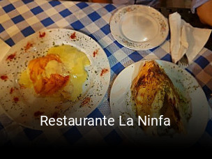 Restaurante La Ninfa horario de apertura