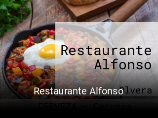 Restaurante Alfonso horario comercial