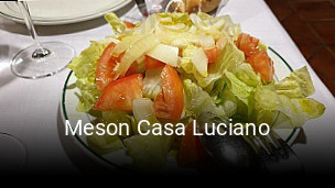 Meson Casa Luciano plan de apertura