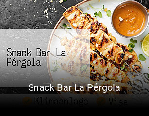 Snack Bar La Pérgola horario comercial