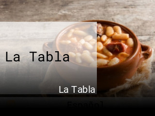 La Tabla plan de apertura