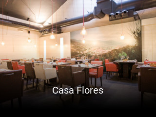 Casa Flores plan de apertura