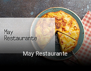 May Restaurante abrir