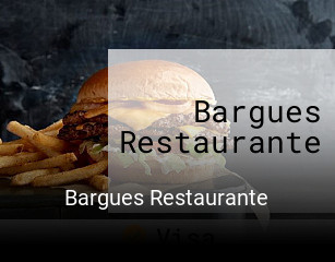 Bargues Restaurante plan de apertura