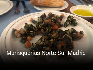 Marisquerias Norte Sur Madrid horario comercial