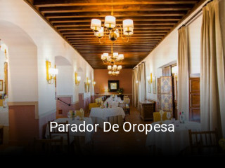 Parador De Oropesa horario comercial