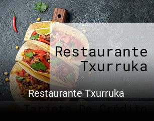 Restaurante Txurruka abrir