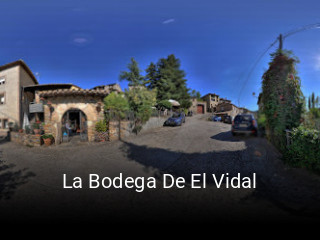 La Bodega De El Vidal plan de apertura