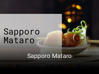 Sapporo Mataro abrir