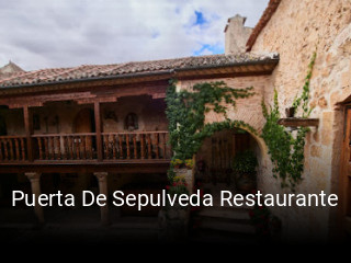 Puerta De Sepulveda Restaurante plan de apertura