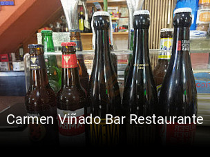 Carmen Viñado Bar Restaurante plan de apertura