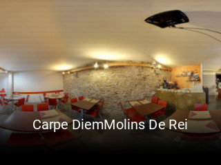 Carpe DiemMolins De Rei abrir