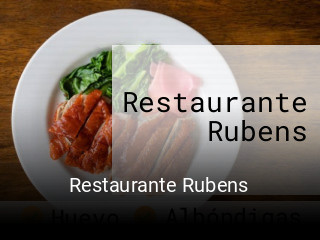 Restaurante Rubens horario comercial