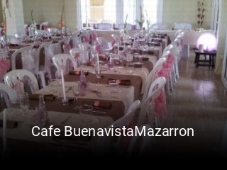 Cafe BuenavistaMazarron plan de apertura