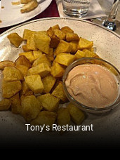 Tony's Restaurant horario comercial