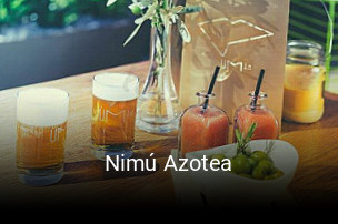 Nimú Azotea horario comercial